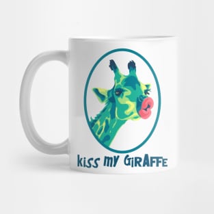 Kiss My Giraffe Mug
